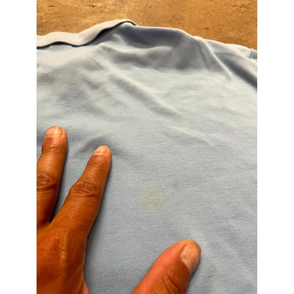 Polo Ralph Lauren Golf Polo Shirt Mens Large Light Blue Cotton Embroidered Logo‎